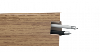 Плинтус ПВХ Arbiton - MACK 60 мм ДУБ ЗОЛОТОЙ 46 60х20х2500